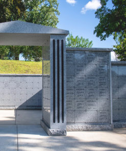 Alternative view of Memory Wall: Cremation and Installation for One