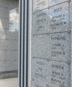 Alternative view of Memory Wall: Installation for One