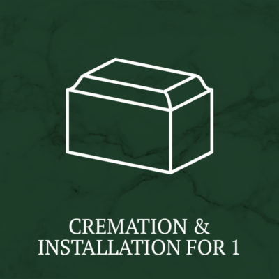 Mausoleum: Cremation and Installation for One