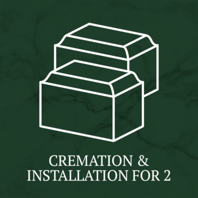 Mausoleum: Cremation and Installation for Two