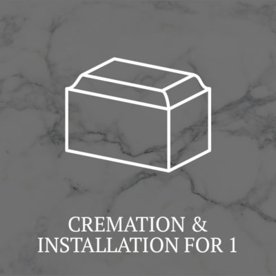 Memory Wall: Cremation and Installation for One