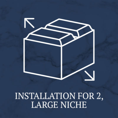 Memory Wall: Installation for Two, Large Niche